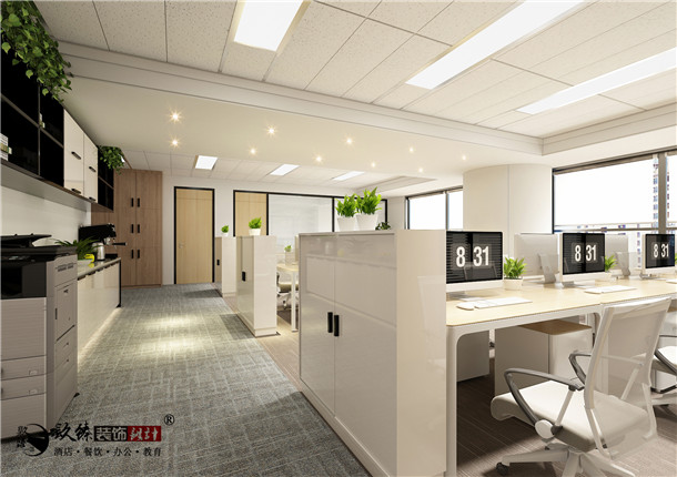 大武口蒲惠办公室设计|构建一个心阅自然的室内形态空间