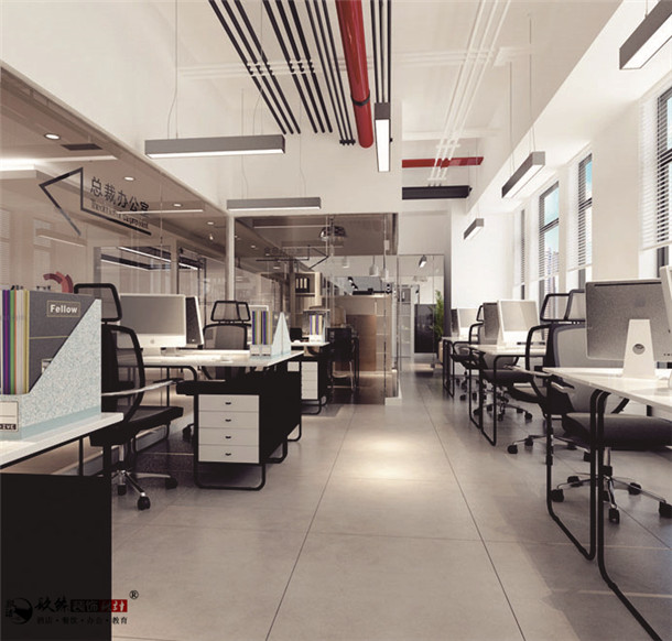 大武口瑞新办公室设计|设计让整个办公环境更轻松